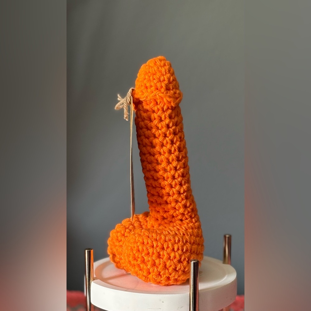 Handmade Crochet Emotional Support Peen
